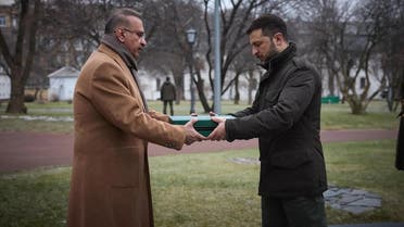 سفير السعودية لدى أوكرانيا يقدّم أوراق اعتماده للرئيس فولوديمير زيلينسكي