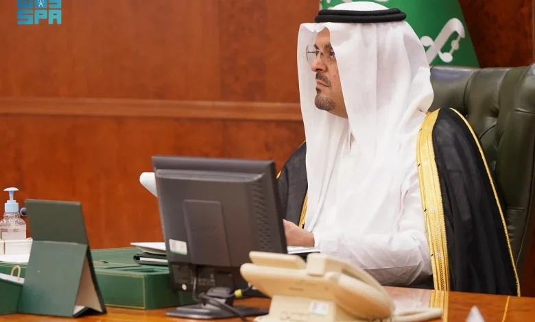 نائب أمير مكة المكرمة يرأس اجتماع لجنة الحج لمناقشة خطوات التحضير المبكر لحج 1447هـ